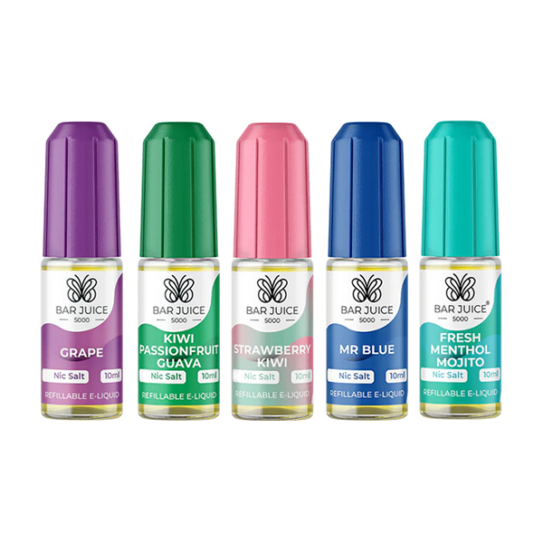 10mg Bar Juice 5000 Nic Salts 10ml (40VG/60PG) - Vapril Special Offer!