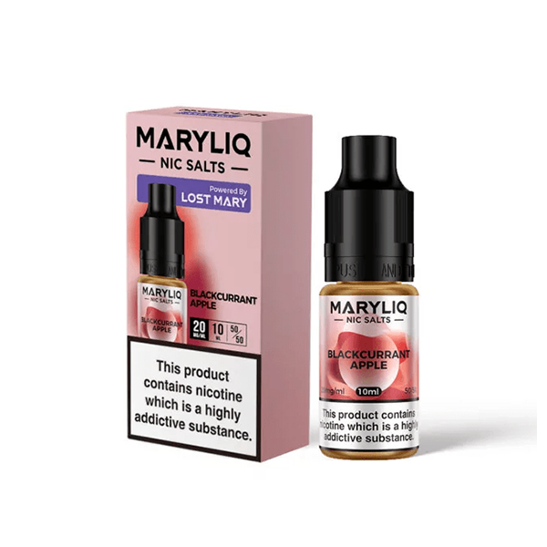 10mg MARYLIQ Nic Salt By Lost Mary 10ml (50VG/50PG) - Vapril Special Offer!