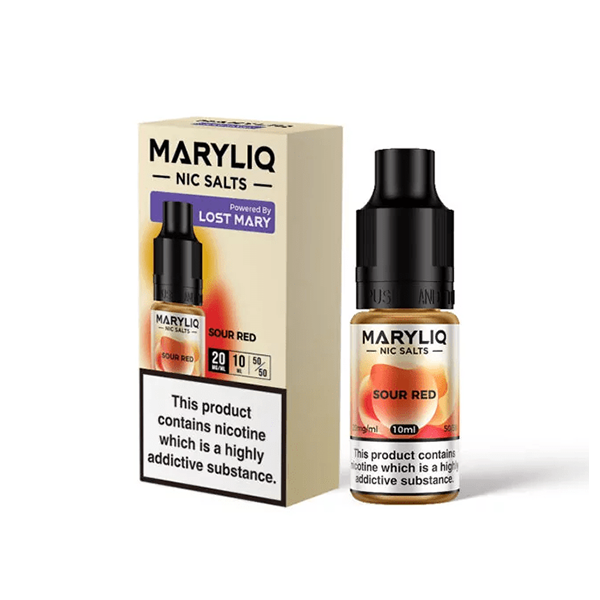 10mg MARYLIQ Nic Salt By Lost Mary 10ml (50VG/50PG) - Vapril Special Offer!