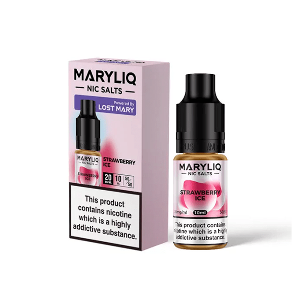 10mg MARYLIQ Nic Salt By Lost Mary 10ml (50VG/50PG) - Vapril Special Offer!