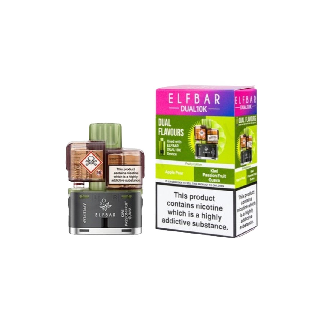 20mg ELFBAR Dual 10K Prefilled Pod Pack 10000 Puffs