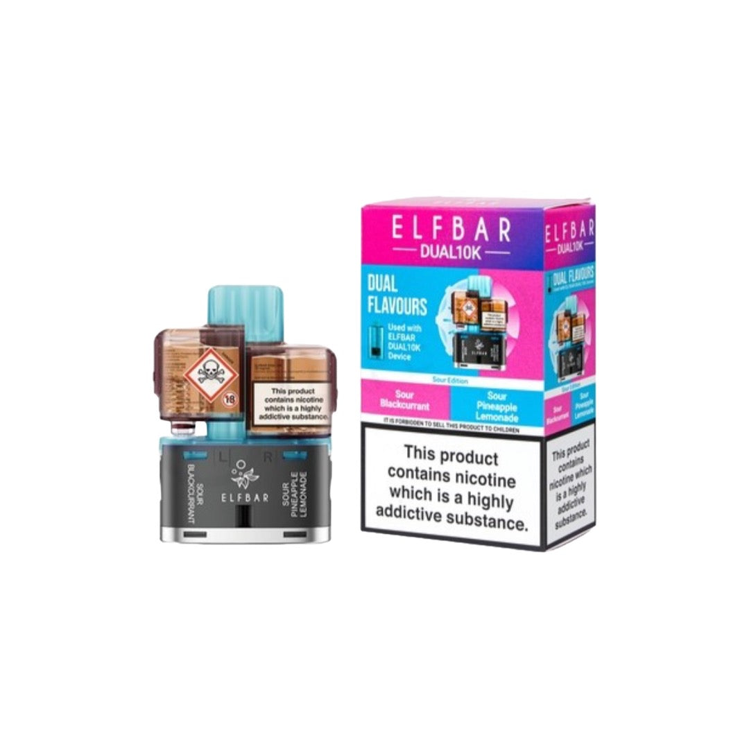 20mg ELFBAR Dual 10K Prefilled Pod Pack 10000 Puffs