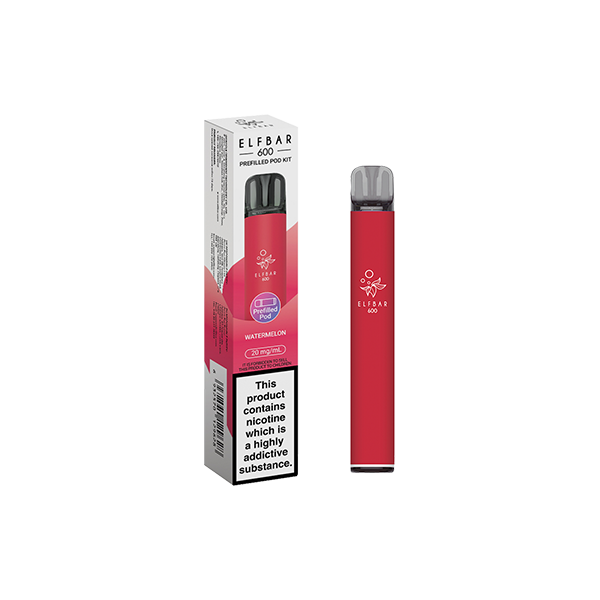 20mg Elf Bar 600 Prefilled Pod Vape Kit 600 Puffs