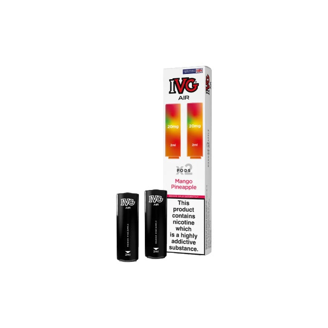 20mg I VG Air Prefilled Pods 2ml 1200 Puffs - 2 Pcs