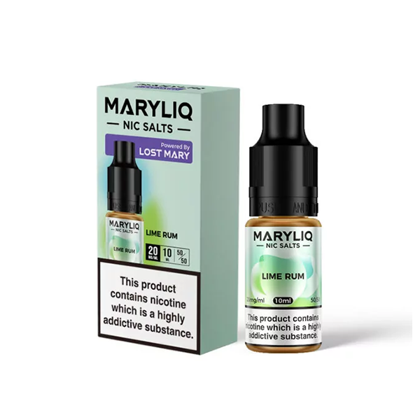 20mg MARYLIQ Nic Salt By Lost Mary 10ml (50VG/50PG) - Vapril Special Offer!