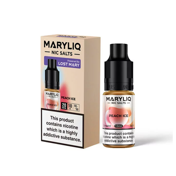 20mg MARYLIQ Nic Salt By Lost Mary 10ml (50VG/50PG) - Vapril Special Offer!