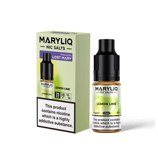 20mg MARYLIQ Nic Salt By Lost Mary 10ml (50VG/50PG) - Vapril Special Offer!