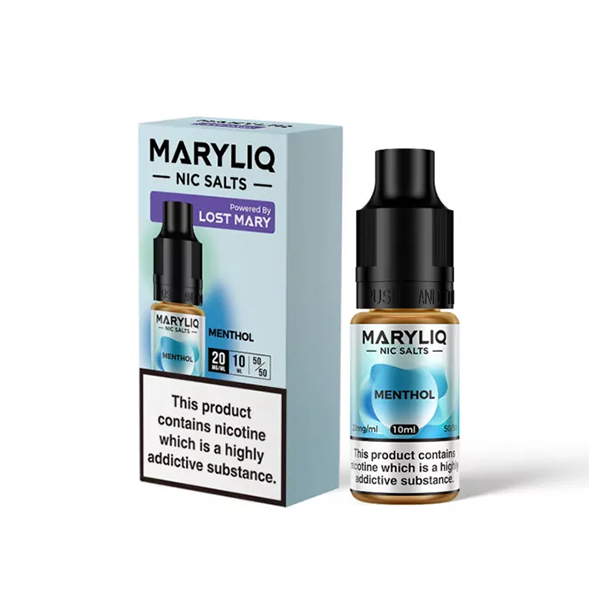 20mg MARYLIQ Nic Salt By Lost Mary 10ml (50VG/50PG) - Vapril Special Offer!