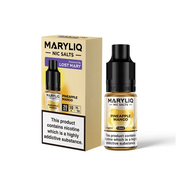 20mg MARYLIQ Nic Salt By Lost Mary 10ml (50VG/50PG) - Vapril Special Offer!