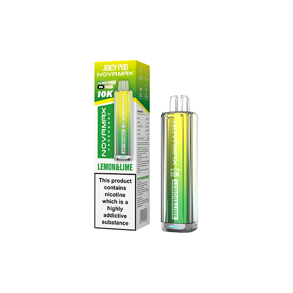 20mg Juicy Pod Novamax Disposable Pod Vape Kit 10000 Puffs