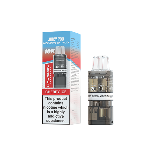 20mg Juicy Pod Novamax Prefilled Pods 10000 Puffs