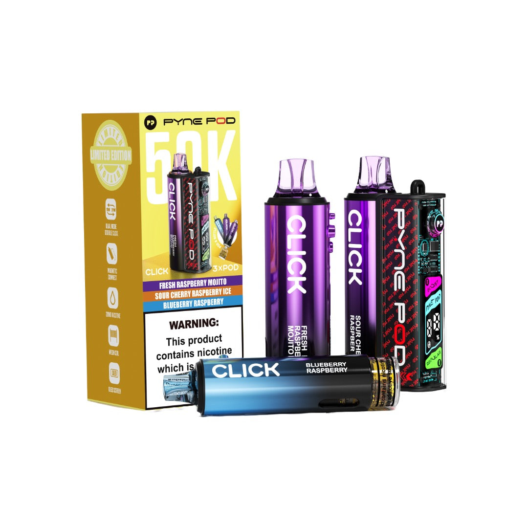 20mg Pyne Pod Click 50K Prefilled Pod Vape Kit