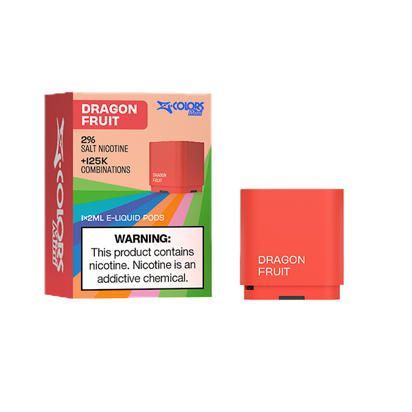 20mg ZColors by ZLabs Replacement Prefilled Pods 2ml - 900 Puffs