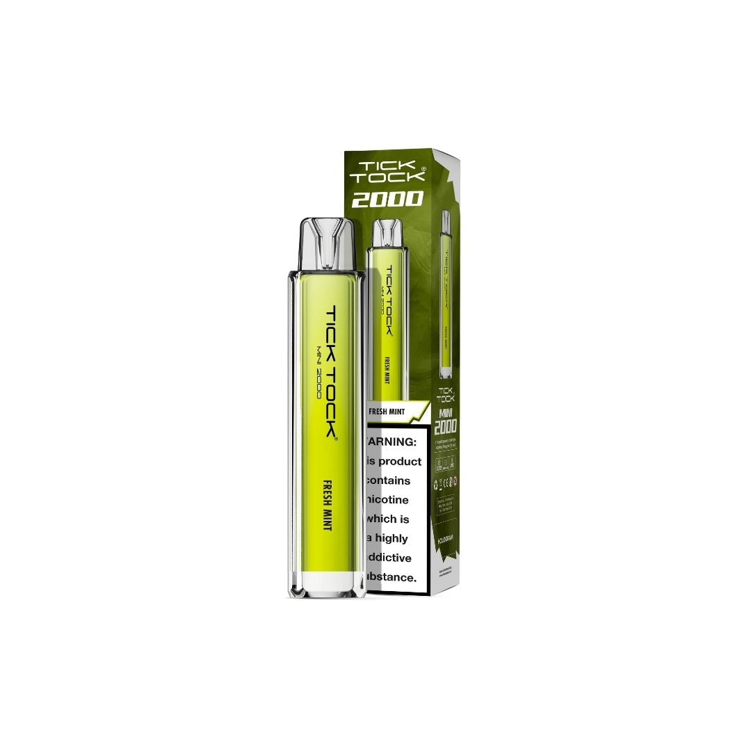 20mg Tick Tock Mini 2000 Prefilled Pod Kit 2000 Puffs