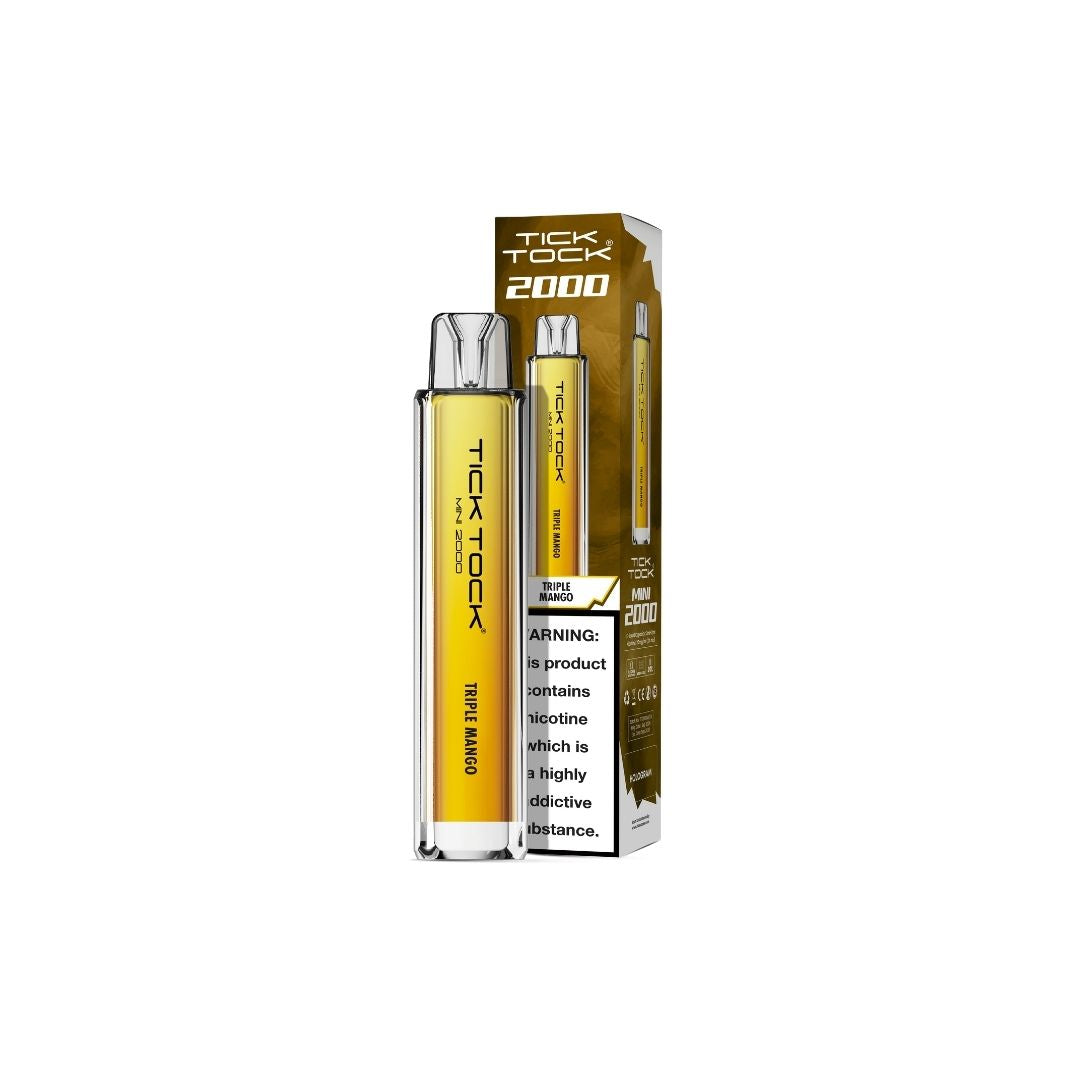20mg Tick Tock Mini 2000 Prefilled Pod Kit 2000 Puffs