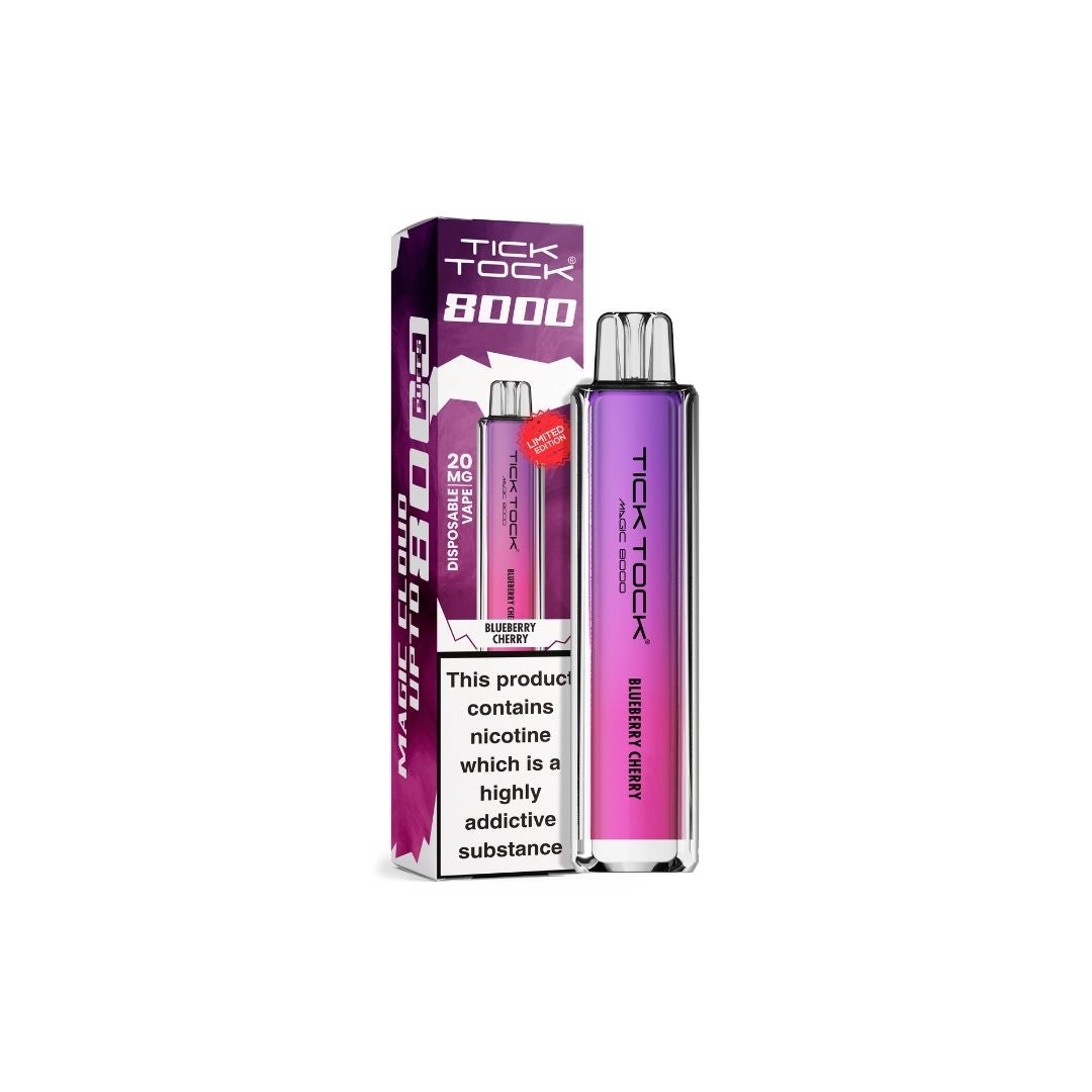 20mg Tick Tock Magic 8000 Prefilled Pod Kit 8000 Puffs