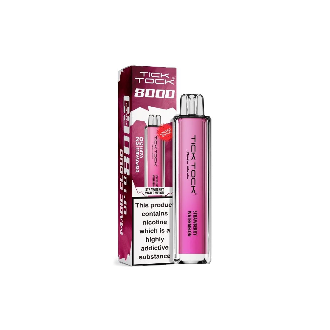 20mg Tick Tock Magic 8000 Prefilled Pod Kit 8000 Puffs