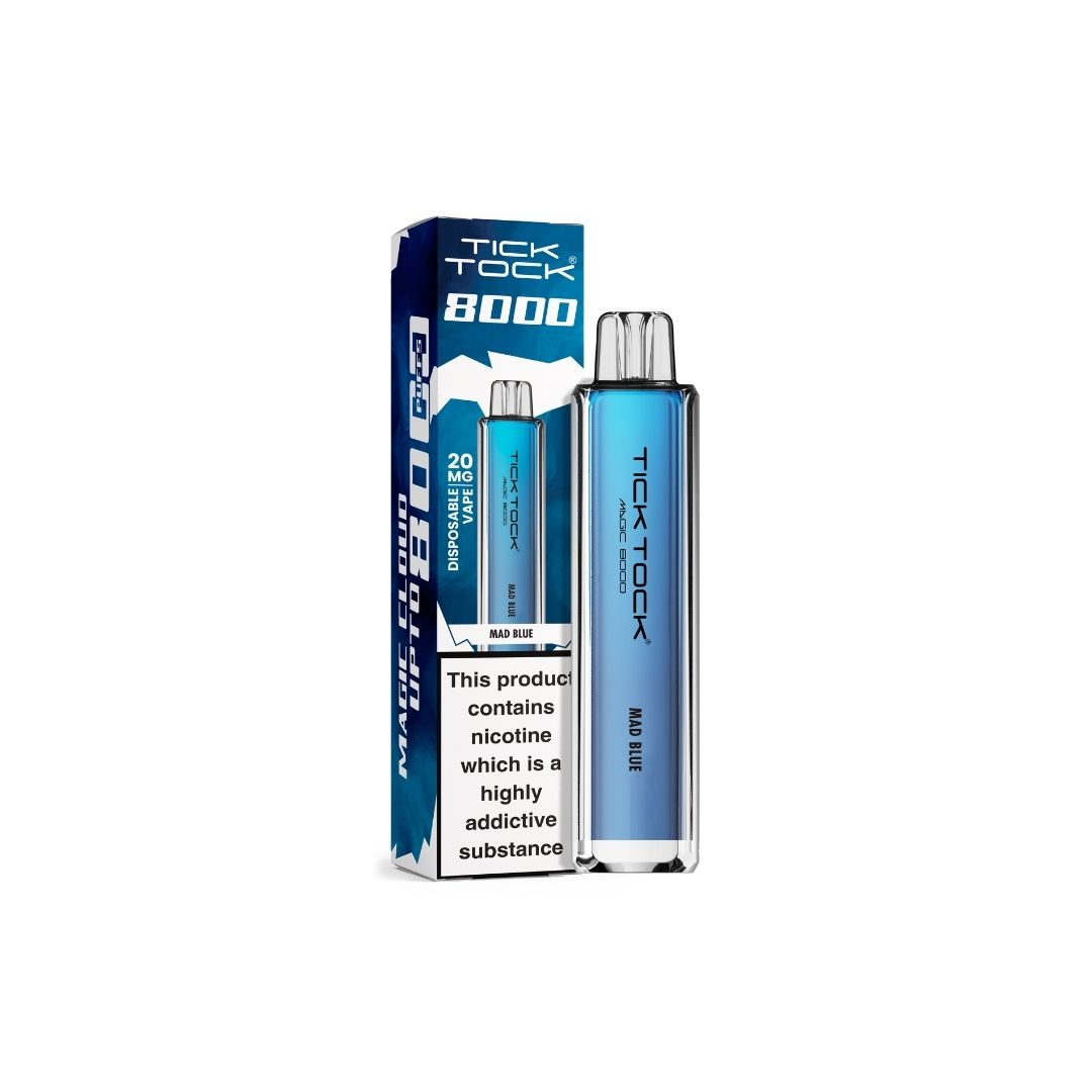 20mg Tick Tock Magic 8000 Prefilled Pod Kit 8000 Puffs