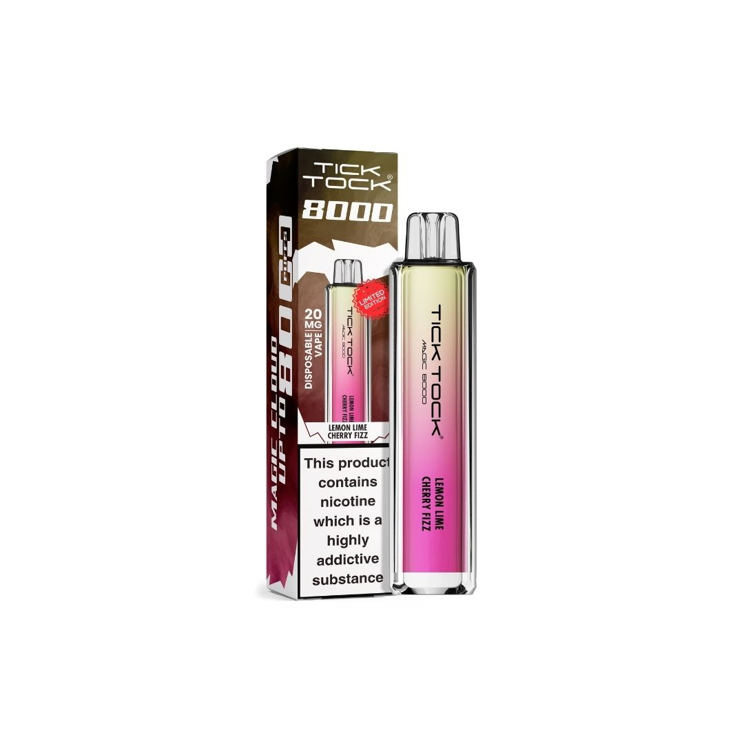 20mg Tick Tock Magic 8000 Prefilled Pod Kit 8000 Puffs