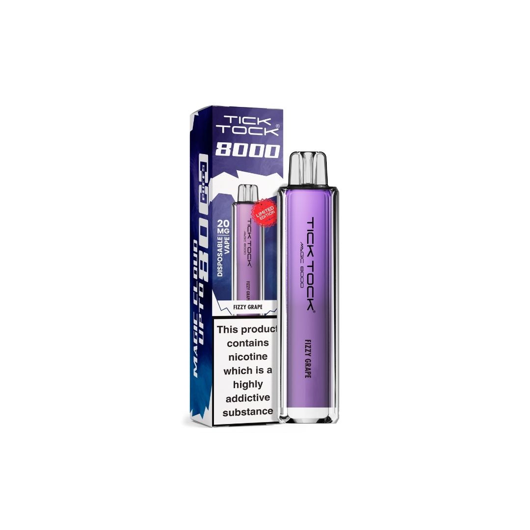 20mg Tick Tock Magic 8000 Prefilled Pod Kit 8000 Puffs