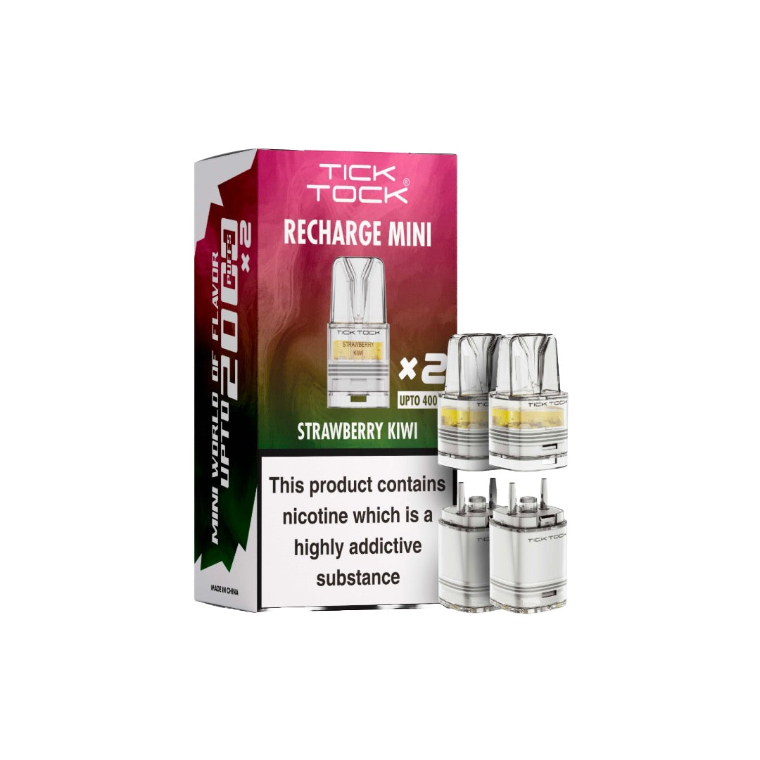 Tick Tock Recharge MINI 2K Prefilled Pods 2000 Puffs