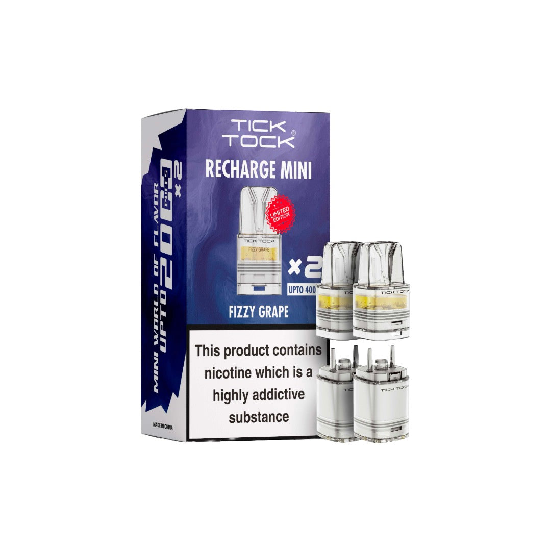 Tick Tock Recharge MINI 2K Prefilled Pods 2000 Puffs