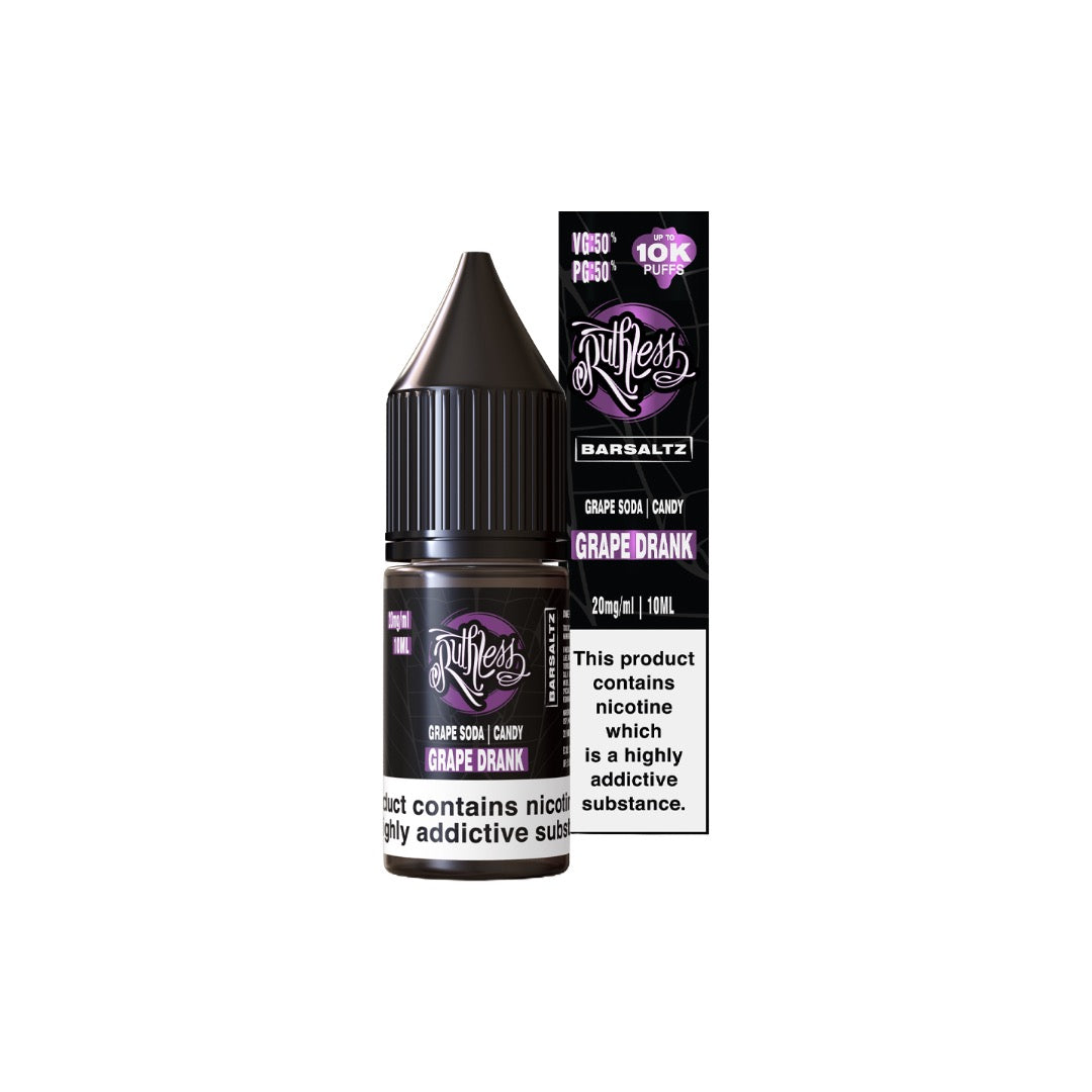 10mg Ruthless Nic Salt 10ml (50VG/50PG)