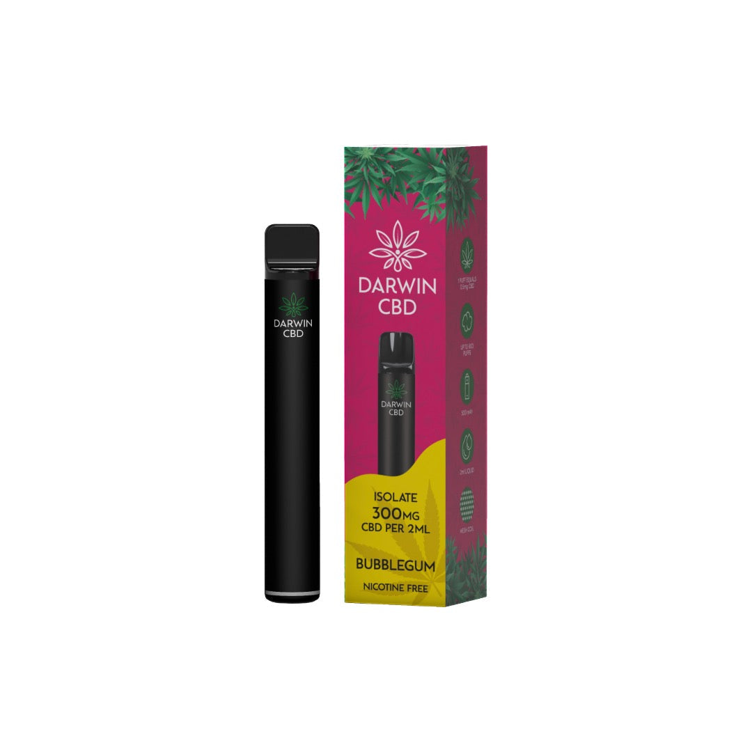 300mg Darwin CBD Prefilled Pod Vape Kit 600 Puffs