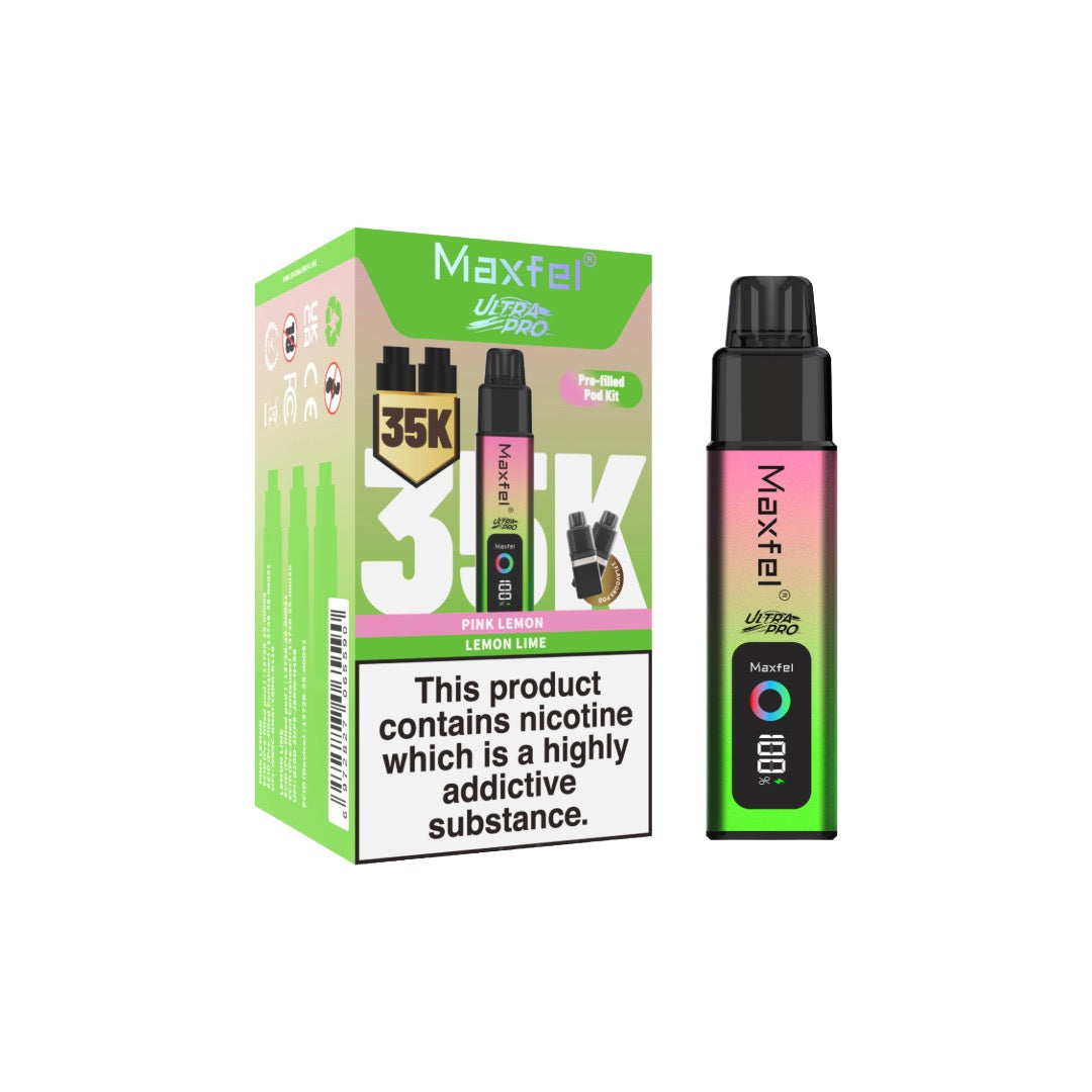 Maxfel Ultra Pro 35k Puffs Prefilled Pod Vape Kit