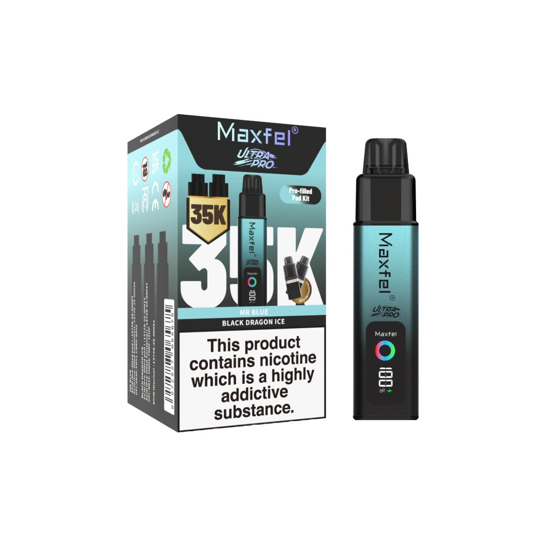 Maxfel Ultra Pro 35k Puffs Prefilled Pod Vape Kit