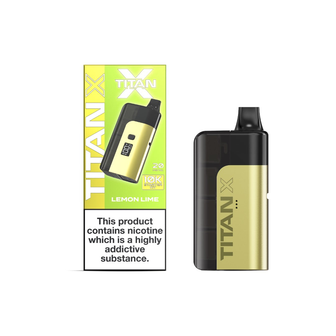 20mg Titan X 10k Puff Prefilled Pod Vape Kit