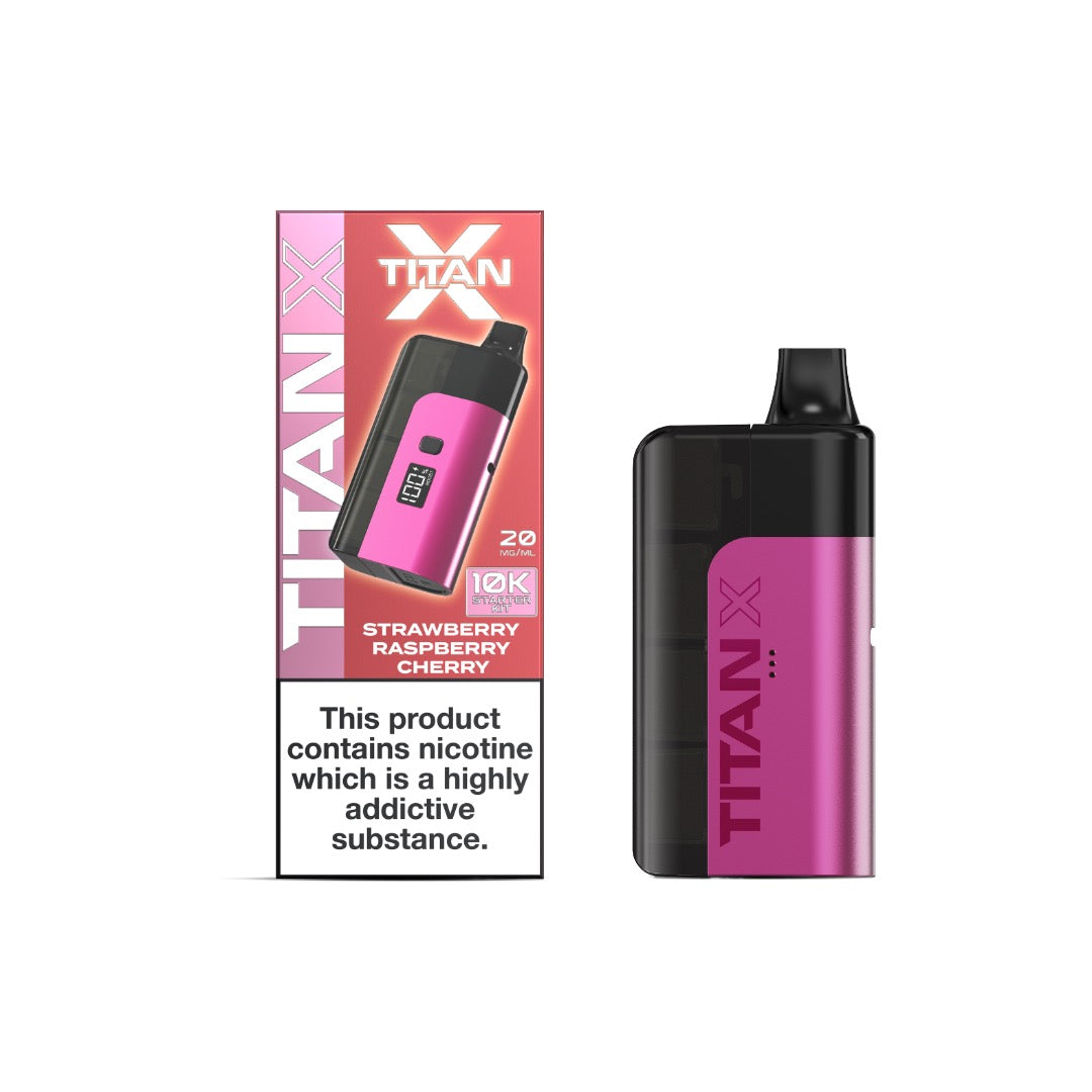 20mg Titan X 10k Puff Prefilled Pod Vape Kit
