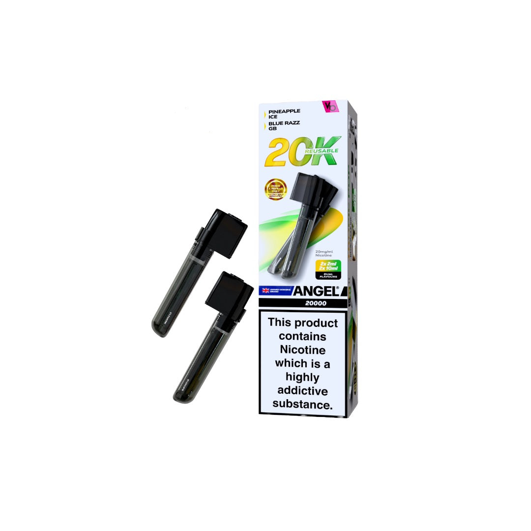 20mg Angel 20K Pods By Vapes Bars Holiday Edition Prefilled Pods