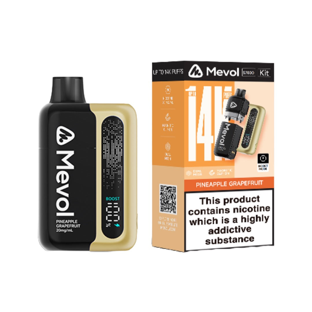 20mg Mevol S7000 Prefilled Pod Vape Kit 14k puffs