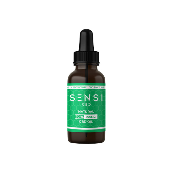 Sensi CBD 500mg CBD Broad-Spectrum Tincture Oil 30ml
