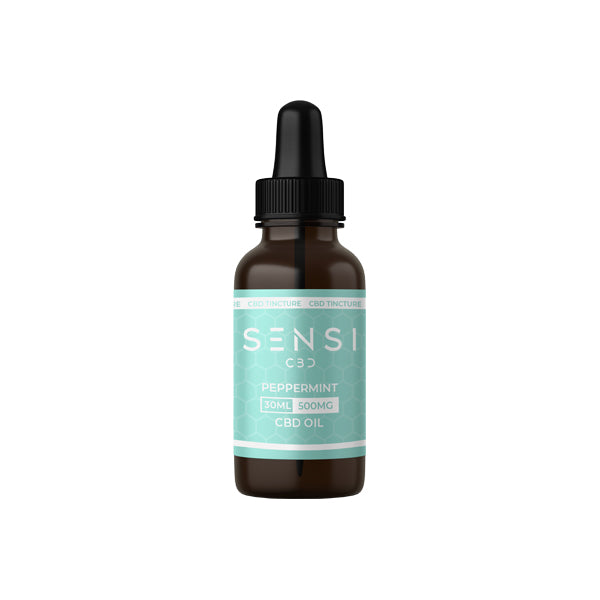 Sensi CBD 500mg CBD Broad-Spectrum Tincture Oil 30ml