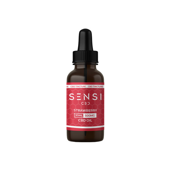 Sensi CBD 500mg CBD Broad-Spectrum Tincture Oil 30ml