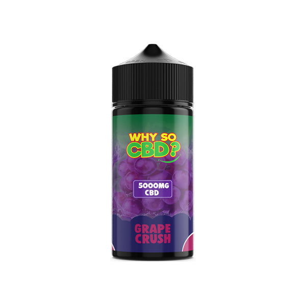 Why So CBD? 5000mg Full Spectrum CBD E-liquid 120ml