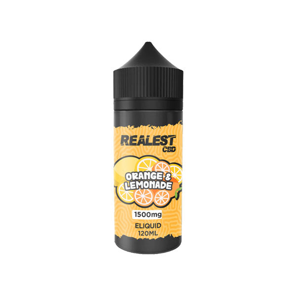 Realest CBD 1500mg Broad Spectrum CBD E-Liquid 120ml