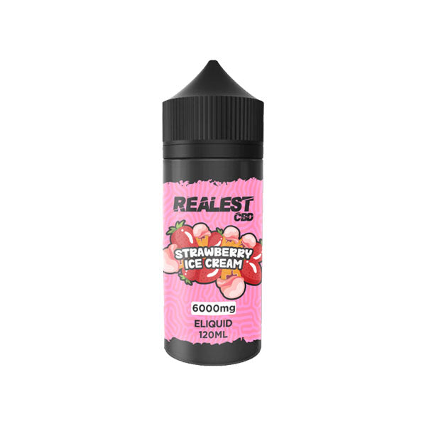 Realest CBD 6000mg Broad Spectrum CBD E-Liquid 120ml