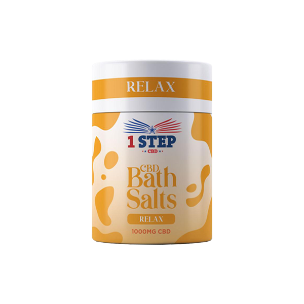 1 Step CBD 1000mg CBD Bath Salts - 500g