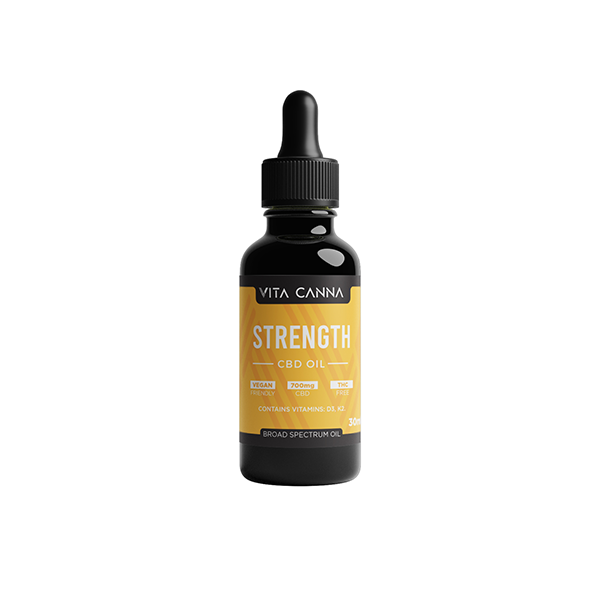 Vita Canna 700mg Broad Spectrum Functional CBD C8 MCT Oil - 30ml