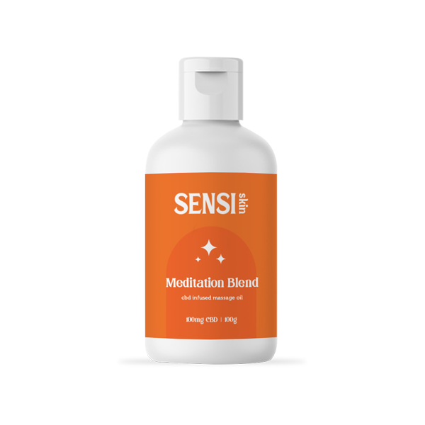 Sensi CBD 100mg CBD Massage Oil - 100ml