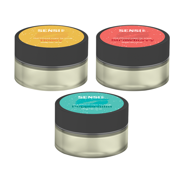 Sensi Skin 100mg CBD Sugar Lip Scrub - 25g