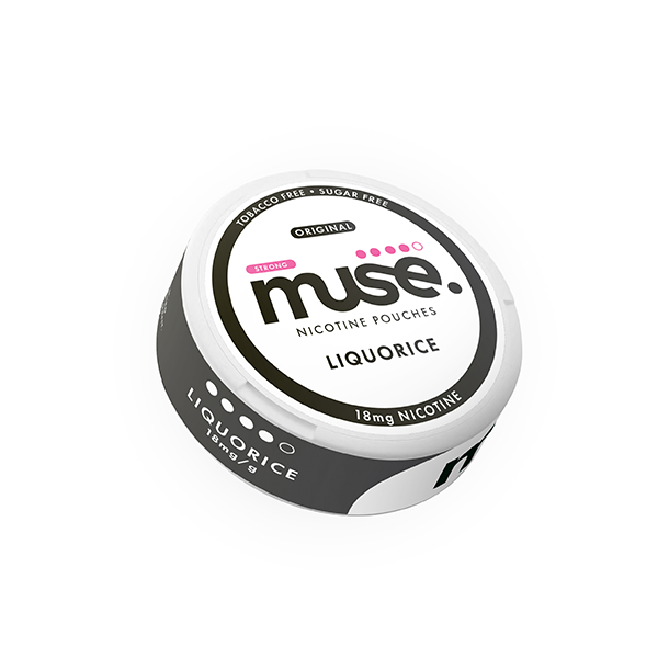 18mg Muse Nicotine Pouches (UK Made) - 20 Pouches