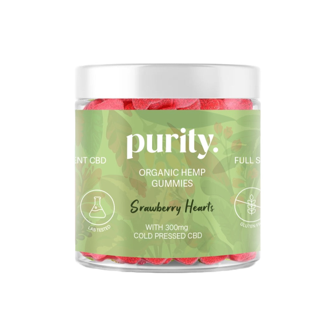 Purity 300mg Full-Spectrum CBD Vegan Gummies 150g