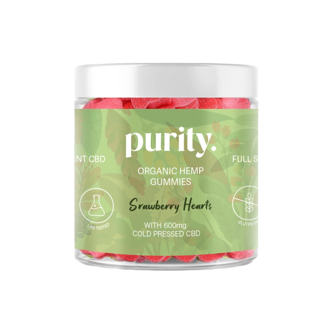 Purity 600mg Full-Spectrum CBD Vegan Gummies 150g
