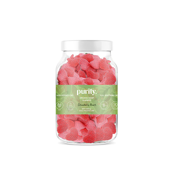 Purity 600mg Full-Spectrum CBD Vegan Gummies 400g