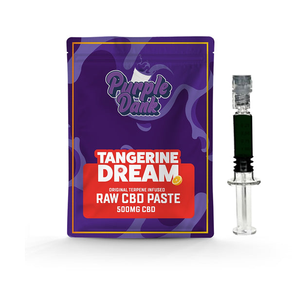 Purple Dank 1000mg CBD Raw Paste with Natural Terpenes - Tangerine Dream
