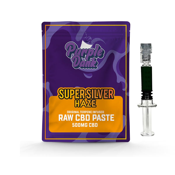 Purple Dank 1000mg CBD Raw Paste with Natural Terpenes - Super Silver Haze